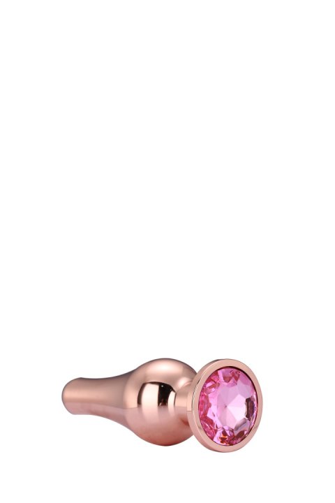 GLEAMING LOVE ROSE GOLD PLEASURE PLUG L