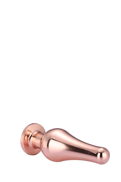 GLEAMING LOVE ROSE GOLD PLEASURE PLUG L