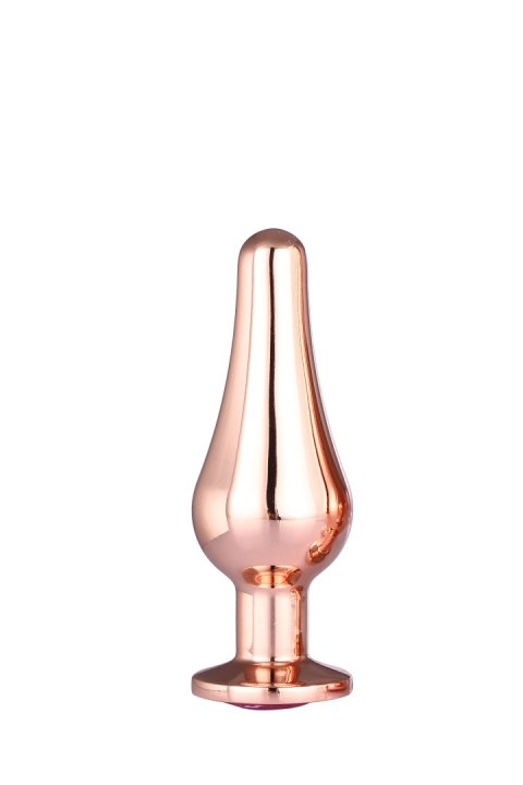 GLEAMING LOVE ROSE GOLD PLEASURE PLUG S