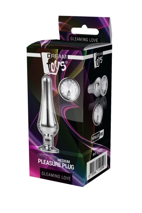 GLEAMING LOVE SILVER PLEASURE PLUG M