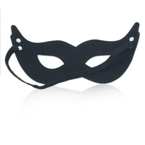 Maska skórzana BDSM Maschera mistery black